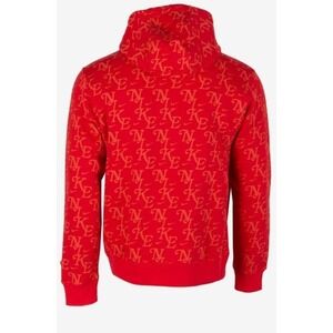 Nike Sportswear Club‎ Fleece Monogram All Over Print Hoodie Sweatshirt Men XXL